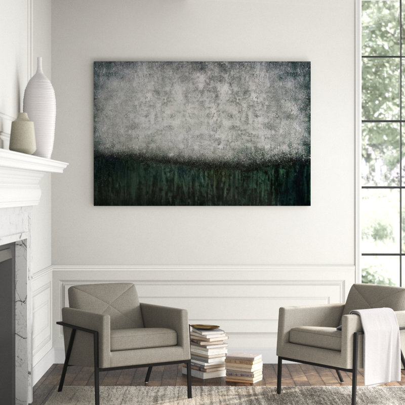 Blue Midnight Print by Beverly Fuller, Hand Painting