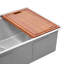 Ruvati Mahogany Wood Cutting Board-1270324875