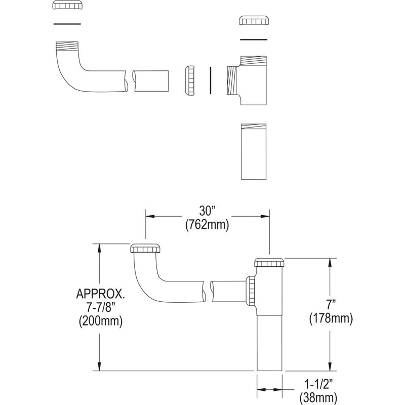 Drain Fitting Waste Connect