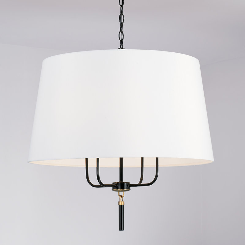 Luminaire suspendu tambour 4 lumières