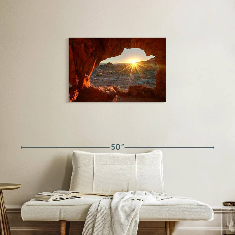 Alvord Red Rock Canyon Sunrise, H 20 po x l 30 po