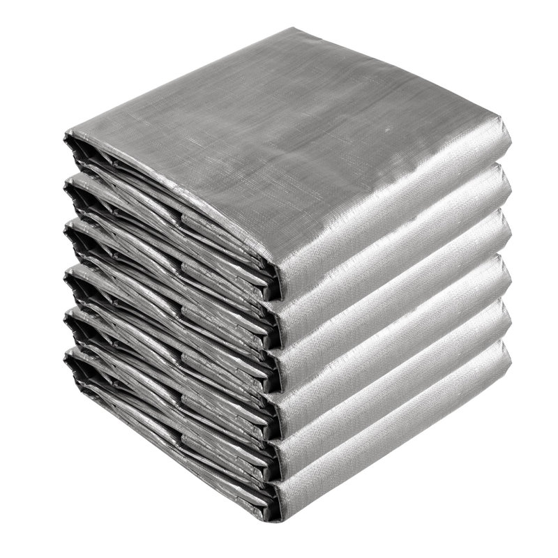 Housse en plastique résistante à la déchirure pour toiture 14 pouces, 18 pi x 24 pi