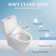 1.1/1.6 GPF Dual-Flush Elongated One-Piece Toilet with 17.32" ADA Comfort Seat Height, Ceramic Glazed Surface(Soft Close Seat Included), 3 Colors