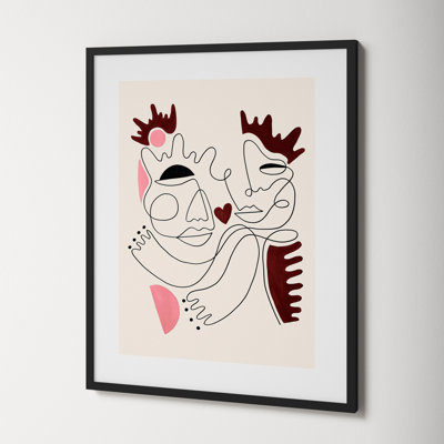 Love Yours Print by Shatha Al Dafai