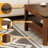 Coffee Table With Big Storage Drawer And 2-tier Storage Shelves-582603048