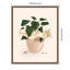 «Happy House Plant I Cat» par Tara Royle, reproduction d'art sur toile encadrée-1938924655