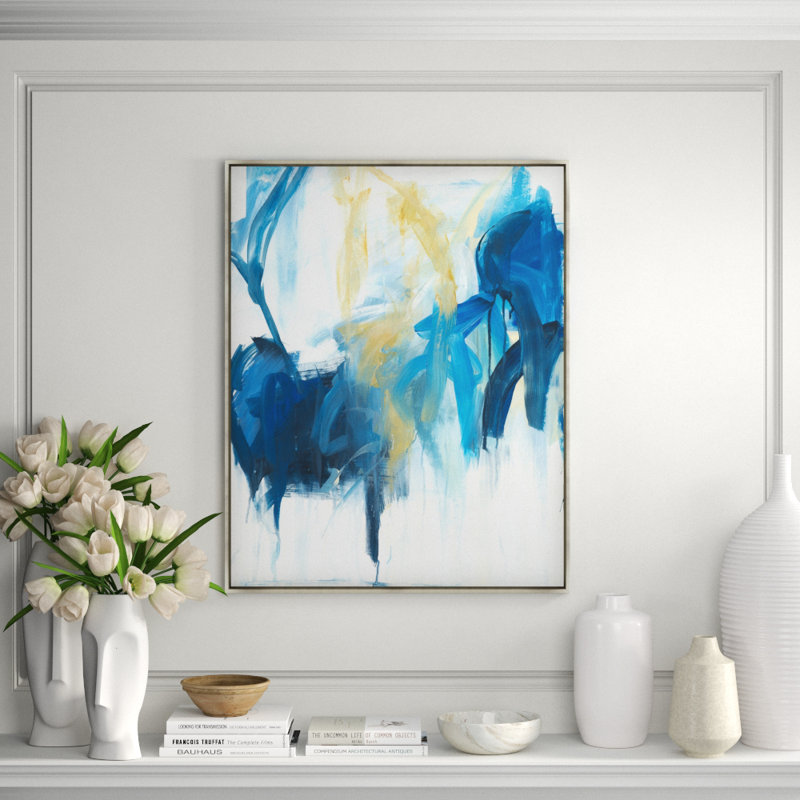 Sanity Print by Ann Duffy, 39.5" H x 31.5" W x 1.5" D, Image Brush Gel