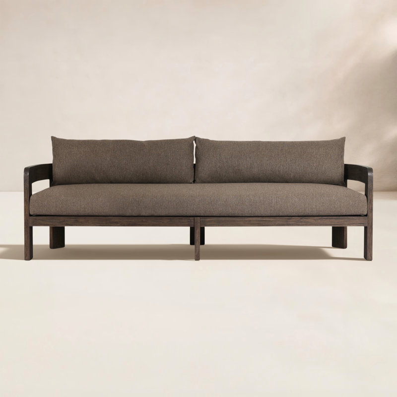 Jackson Outdoor Sofa-96"-Ellor Beige, Ellor Brown