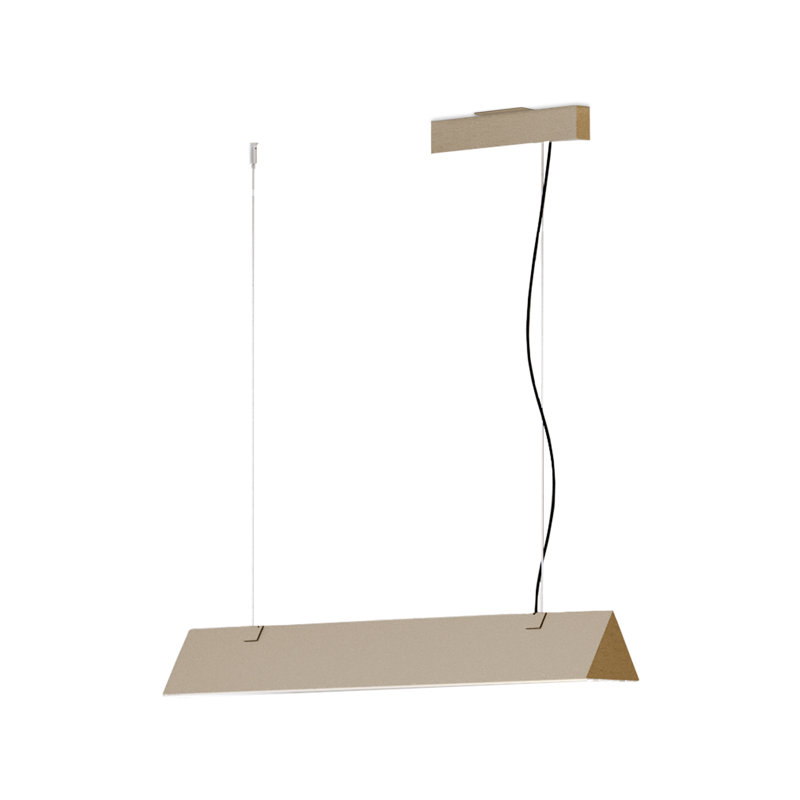 Stick So Large L.150, Satin Golden Nickel