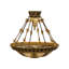 6 - Light Semi Flush Mount