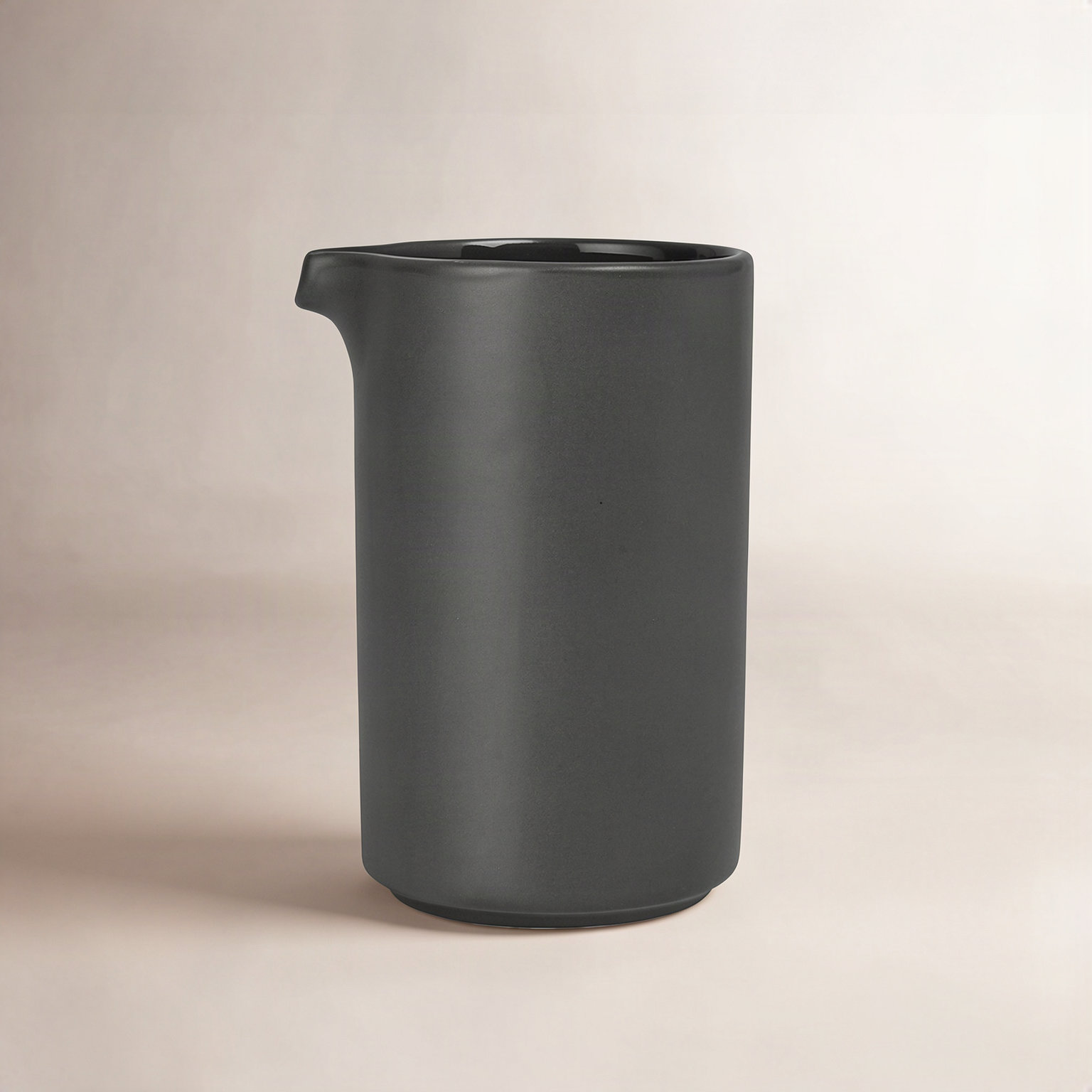 Pilar Small Stoneware Pitcher, Agave Green