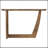 Alamitos Brown Oval Solid Mango Wood Entryway Console Table