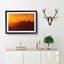Downtown Los Angeles at Sunset - Picture Frame Graphic Art Print-56713383-56713384
