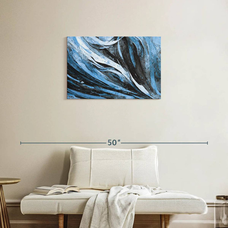 Avery Abstract Blue Breeze