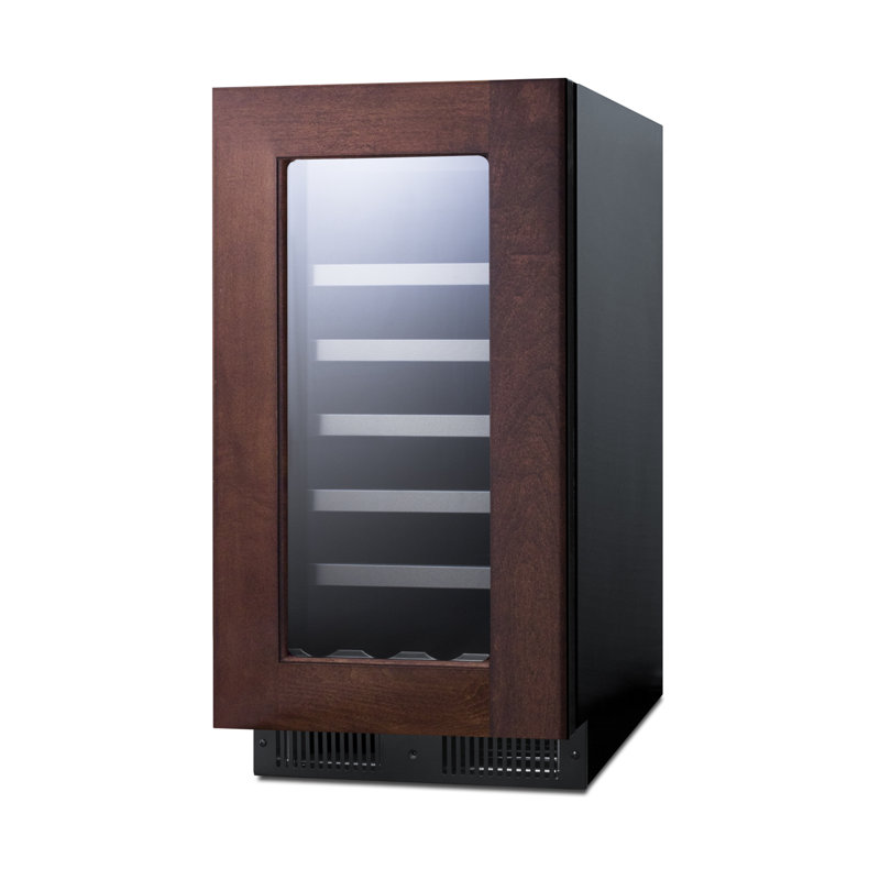 Summit Appliance 18" Wide Panel Ready Built-In Wine Cellar, Right Handed