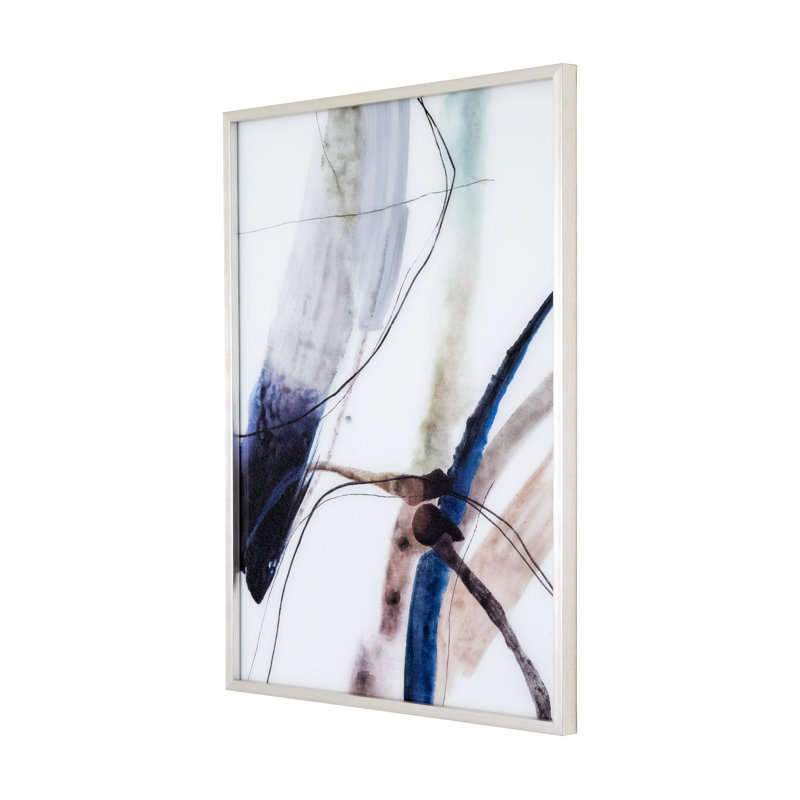 Blue Compress I - Wall Art
