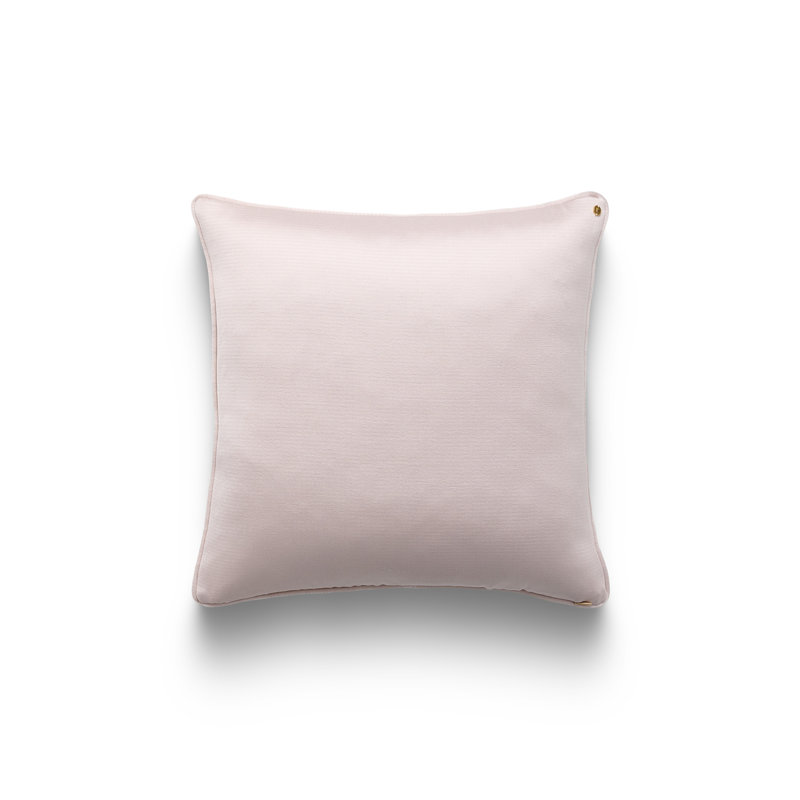 Zeugma Geometric Printed Silk Pillow