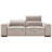 Canyonville Microfiber Sofa In Light Gray