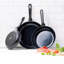 GreenPan Memphis Aluminium Non-Stick 20cm, 24cm & 28cm Frying Pan Set
