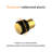Gold Floor Mount Door Stop-120837458