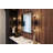 Poppy Large Indoor Two-Light Wall Sconce w/ Clear Seedy Glass Globes