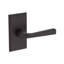 Kinsella Passage Lever with Chamfered 5in Rose in Polished Chrome-1859431316