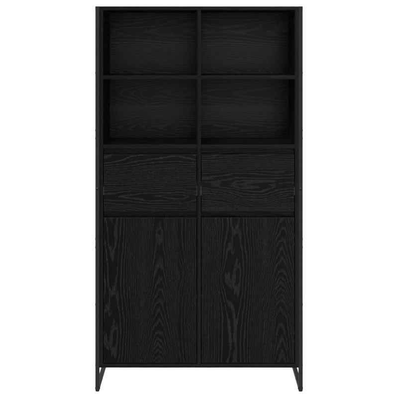 81cm Sideboard, Black Oak