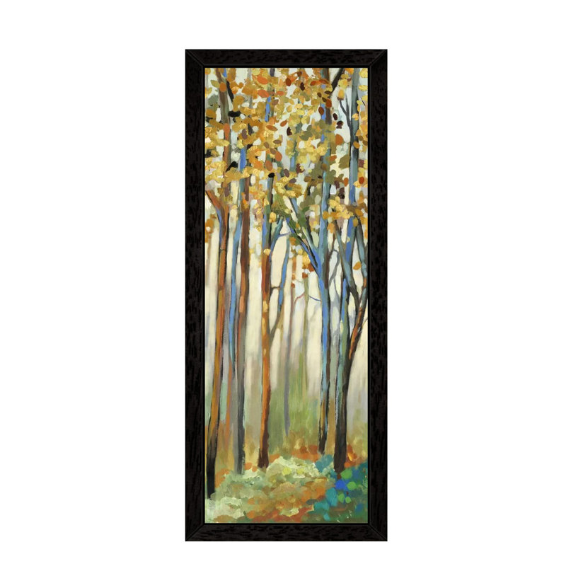 Standing Tall II by Allison Pearce - Painting on Canvas, 182.88 cm H x 60.96 cm W, Black Framed