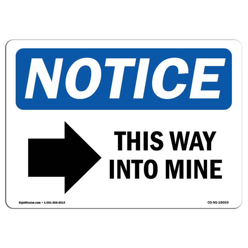 «This Way Into Mine», flèche droite