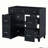36" Bathroom Vanity with Cabinet, without sink