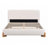Elegant Boucle Upholstered Bed-899770155