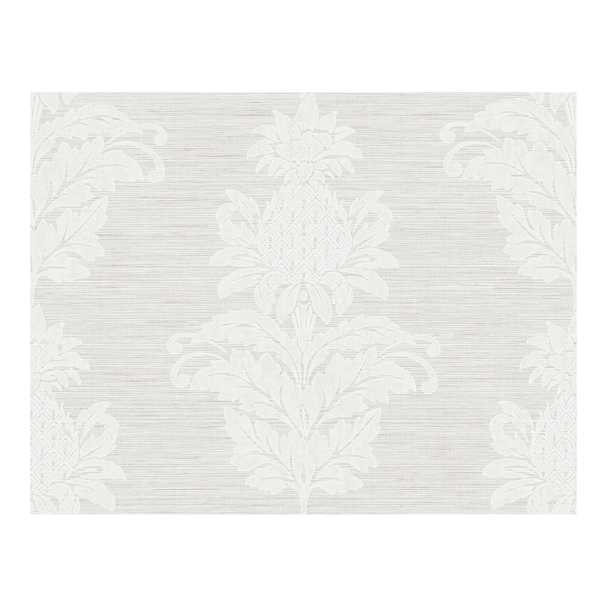 Tefft Floral Wallpaper, Gray
