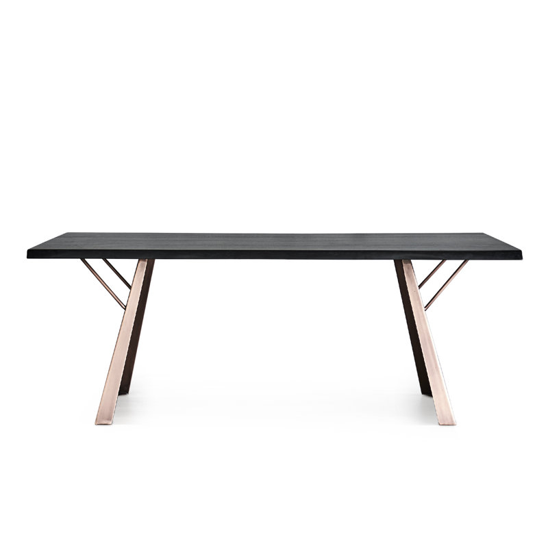Chemene Solid Wood Dining Table