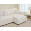 Canapé d'angle capitonné en forme de L avec coussins décoratifs-1520157006-1520157007