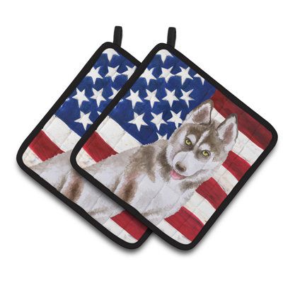 Cuisinier poignée caroline sibérie husky patriotique