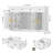 Lovern 55.1'' W 4-Door Sideboard with 3 Drawers, Interchangeable Doors, Close-Out Sales-822976265