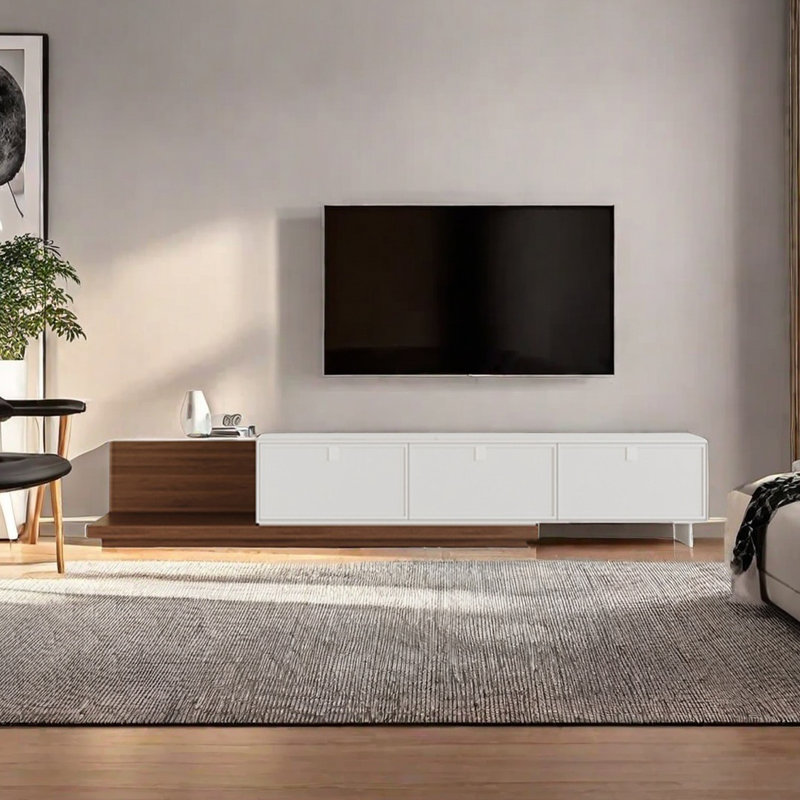 Meuble télé moderne et simple rétractable