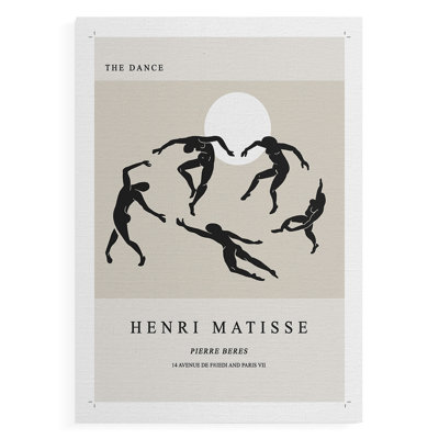 Matisse XCII, reproduction encadrée - reproduction de toile seulement - NON-CADRE