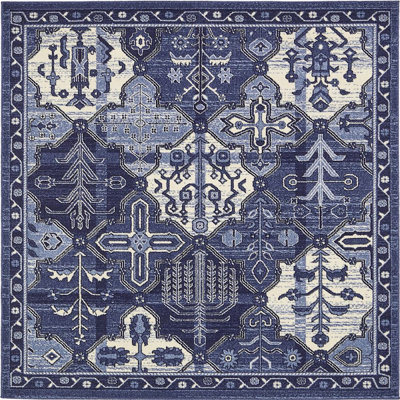 Tapis oriental bleu Abdurraheem