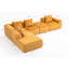 Orange Velours côtelé 5 - Siège 33005 5, configuration flexible, éponge haute densité, coussins décoratifs modulaires pour plusieurs personnes avec velours côtelé, sièges, siège souple, bourre-1244314001