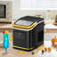 Machine à glaçons de comptoir portable avec panneau de contrôle à écran DEL, capacité de 28 lb / 24 heures, machine à glaçons autonettoyante avec panier / pelle à glace, machines à glaçons de comptoir pour la maison et la cuisine-114394583