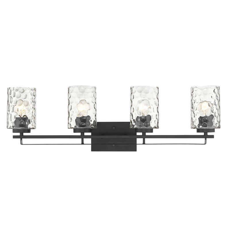 Livvy 4 - Light Dimmable Vanity Light, Matte Black