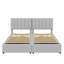 Lit plateforme luxueux avec rangement hydraulique-663004154