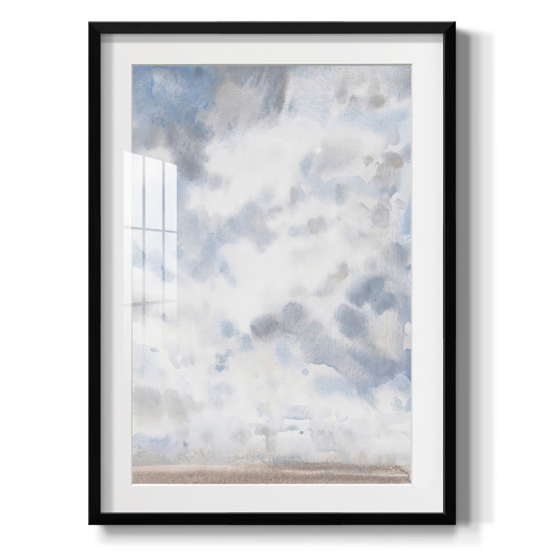 Sky Blue IV  -Framed Print