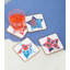  Ensemble de sous-verres 4 pièces Patriotic Star