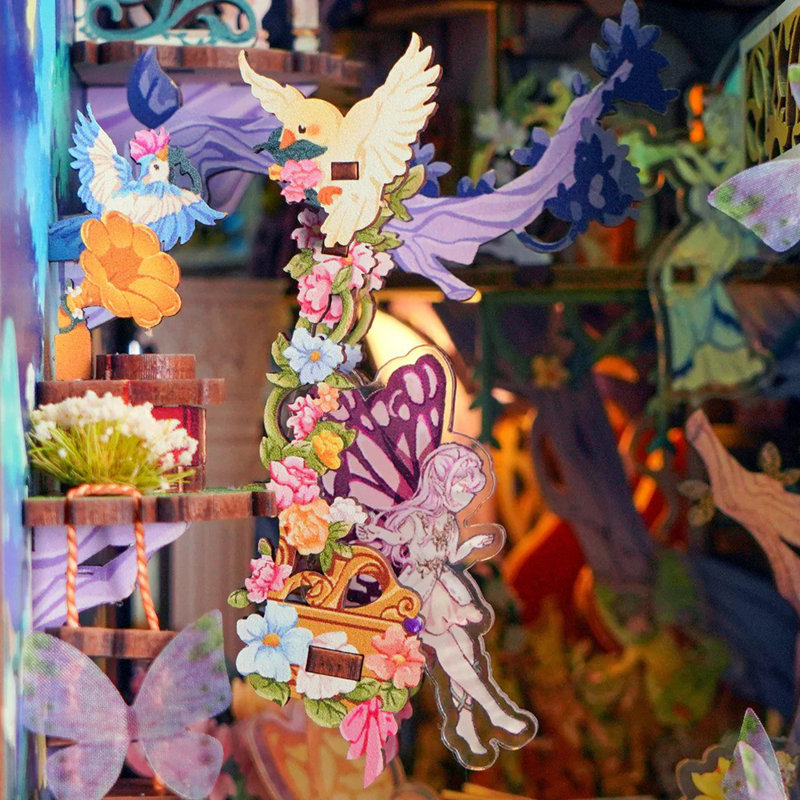 DIY 3D Book Nook Kit: A Midsummer Night's Dream 206pcs