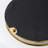 Vintage Metal Round Mirror Surface Tray