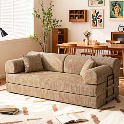 Convertible Sleeper Sofa Bed Floor Sofa Lounge Couch