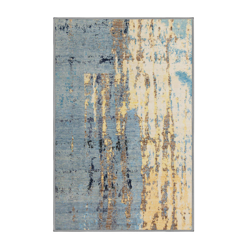 Tapis abstrait moderne 5373, Rectangle 4 pi x 6 pi