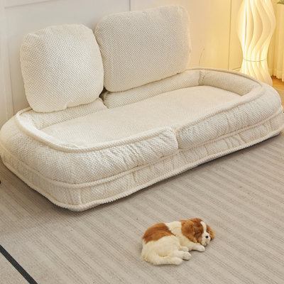 Lit polyvalent pour personnes et animaux de compagnie, canapé paresseux à 5 positions réglables, conception pliable pour la chambre à coucher et le salon, solution compacte